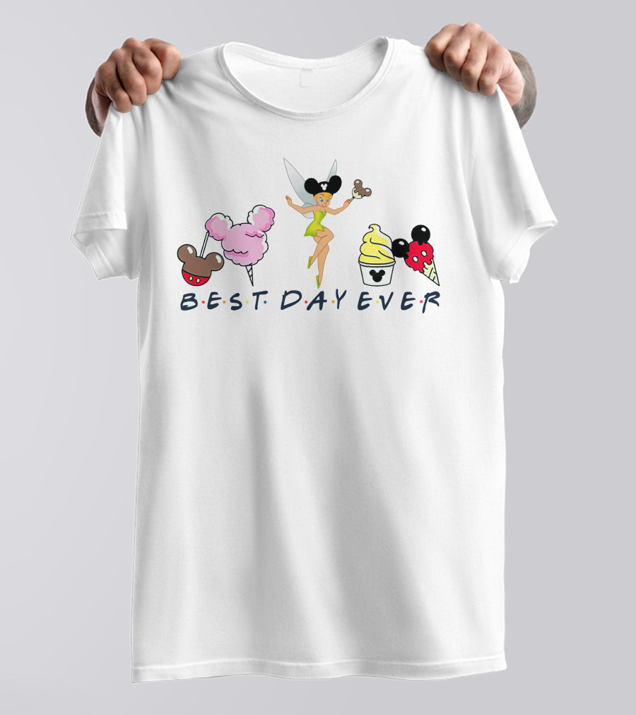 Best Day Ever Tinker Bell And Disney Treats T-Shirt