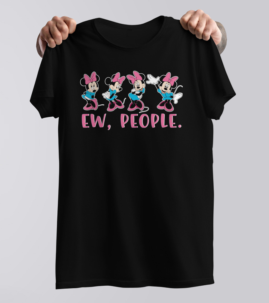 Ew People Minnie Mouse Poses T-Shirt