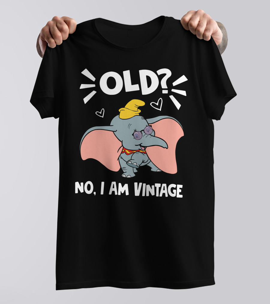 Dumbo Old No I Am Vintage T-Shirt