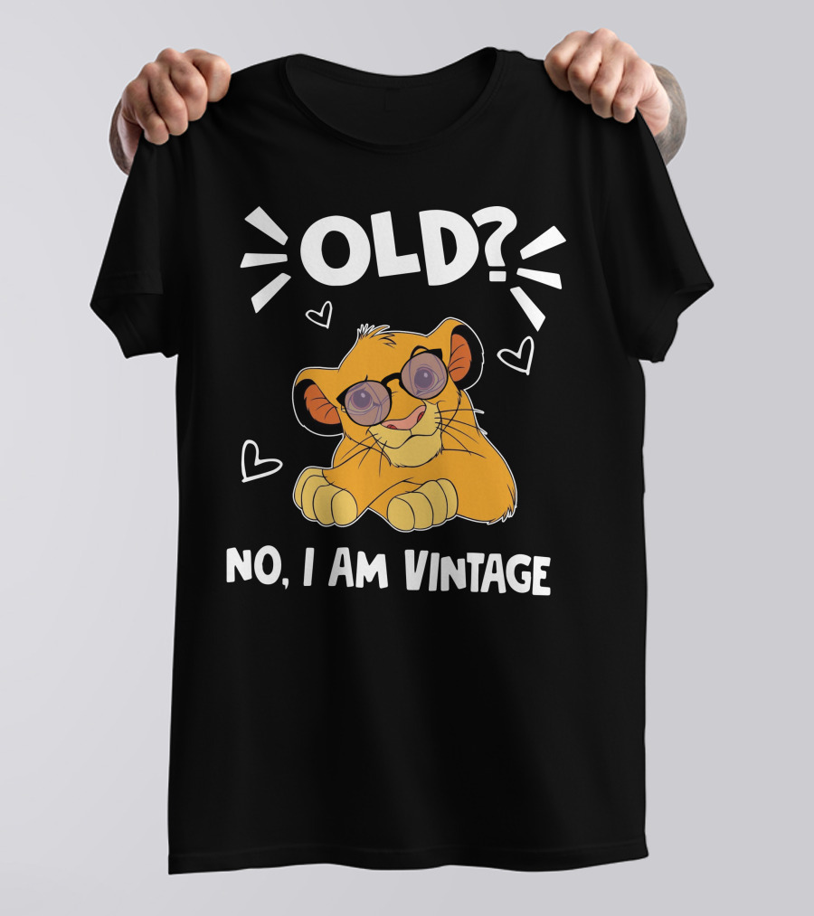 Simba Old No I Am Vintage T-Shirt