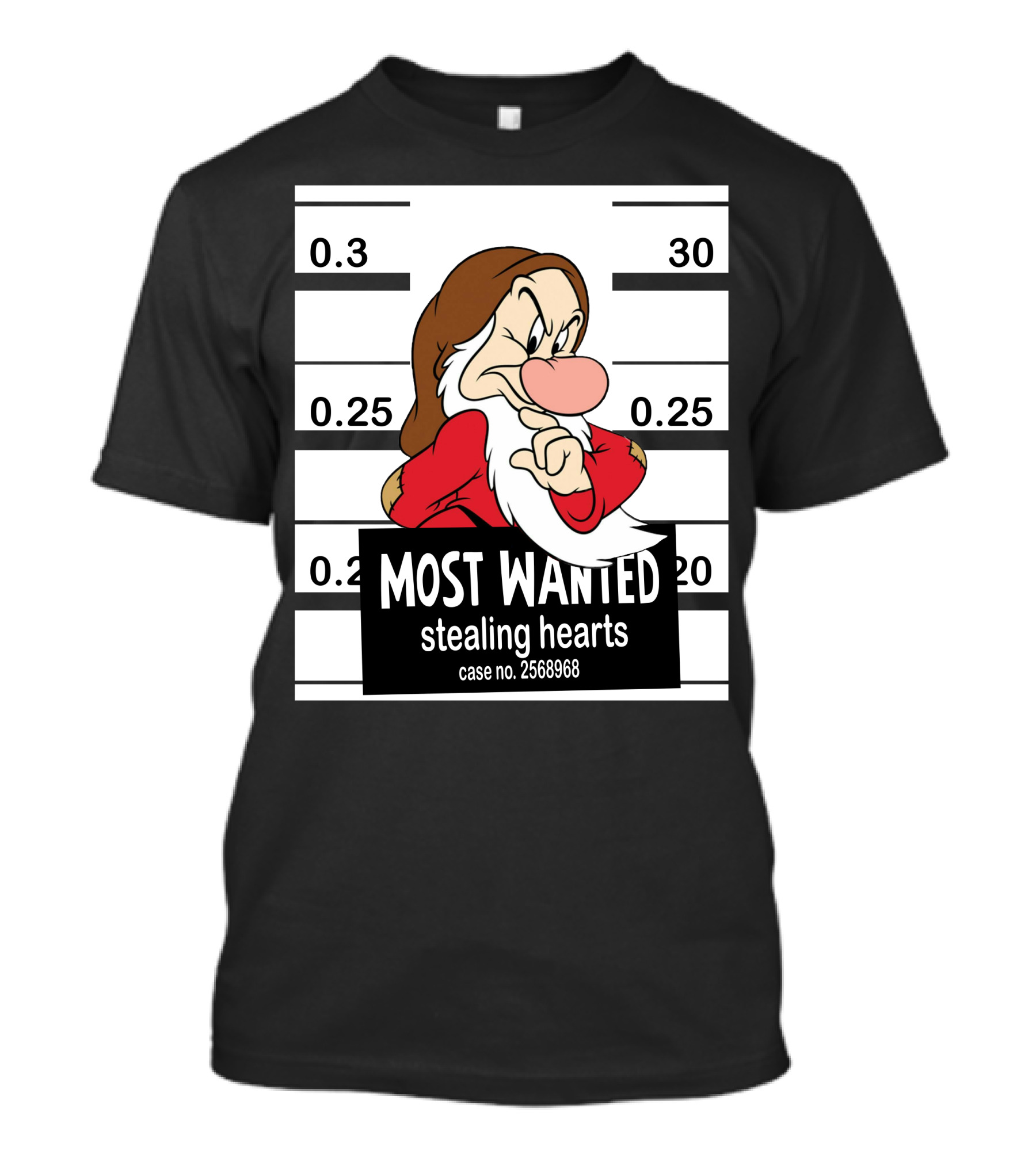 Most Wanted Stealing Hearts Grumpy Case No. 2568968 T-Shirt