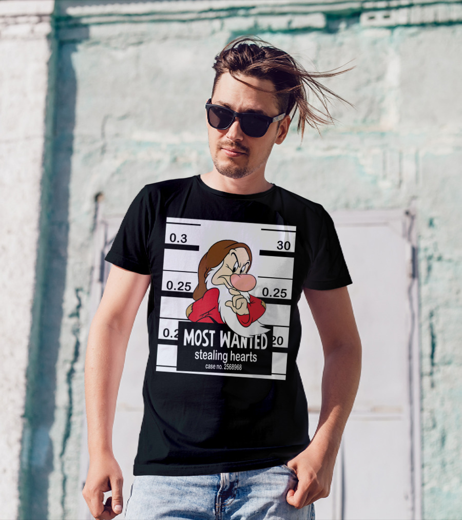 Most Wanted Stealing Hearts Grumpy Case No. 2568968 T-Shirt