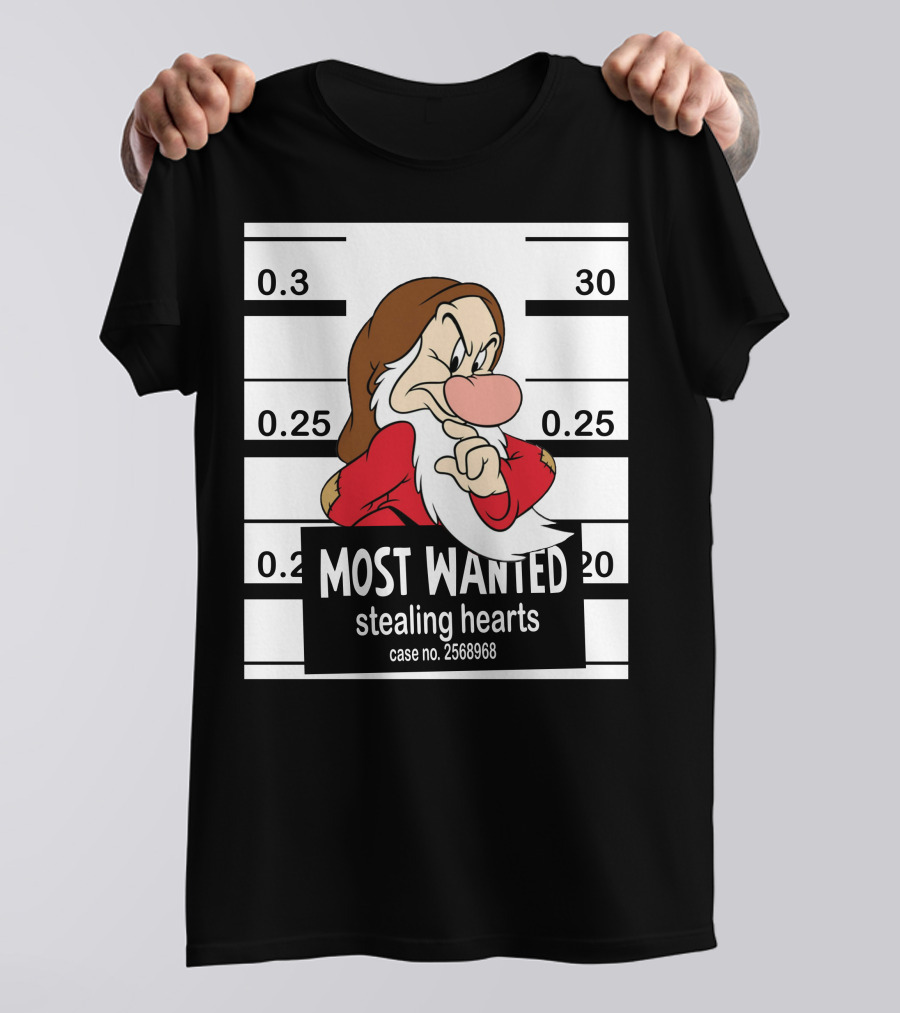Most Wanted Stealing Hearts Grumpy Case No. 2568968 T-Shirt