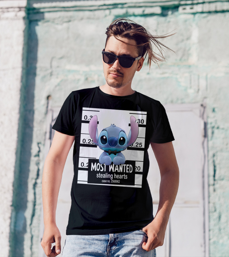 Most Wanted Stealing Hearts Alien Case No. 2568962 T-Shirt