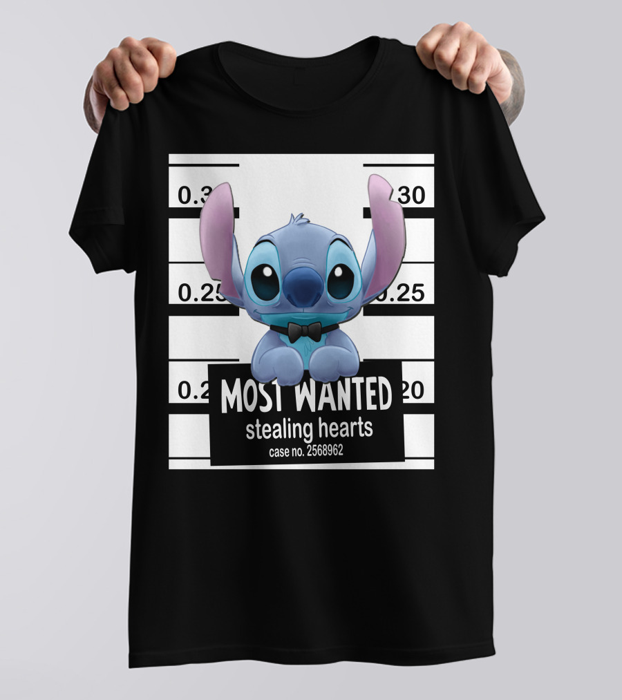 Most Wanted Stealing Hearts Alien Case No. 2568962 T-Shirt