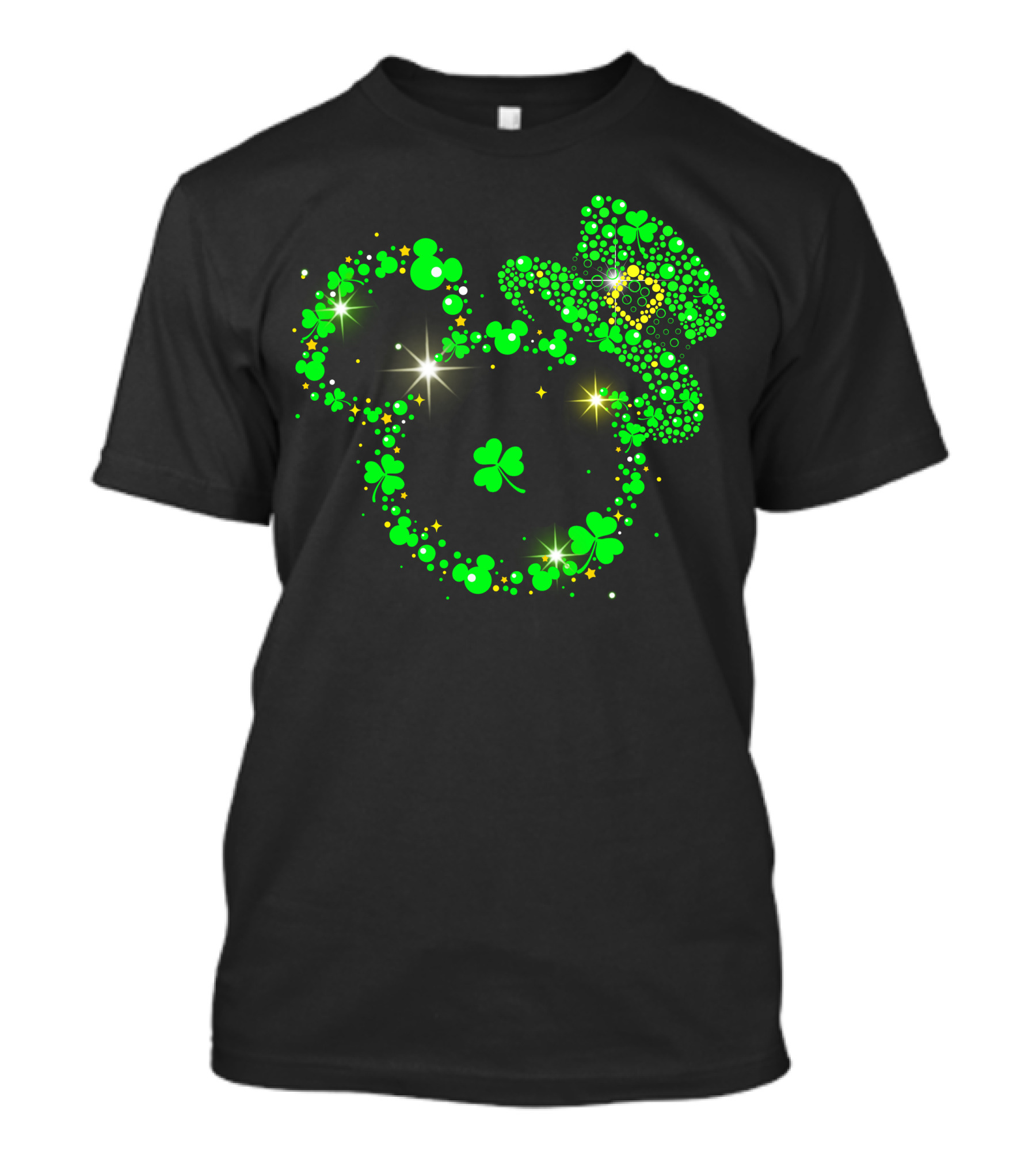 Mickey St Patricks Day Green Shamrock Hat Celebration T-Shirt