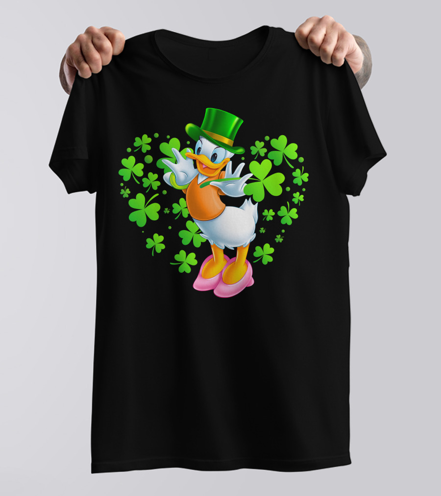 Daisy Duck St. Patrick's Day Shamrock Celebration T-Shirt