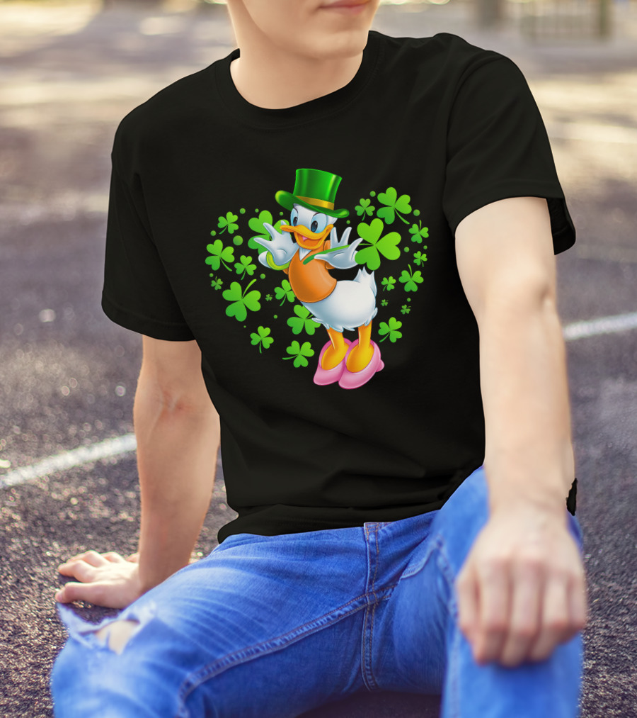 Daisy Duck St. Patrick's Day Shamrock Celebration T-Shirt