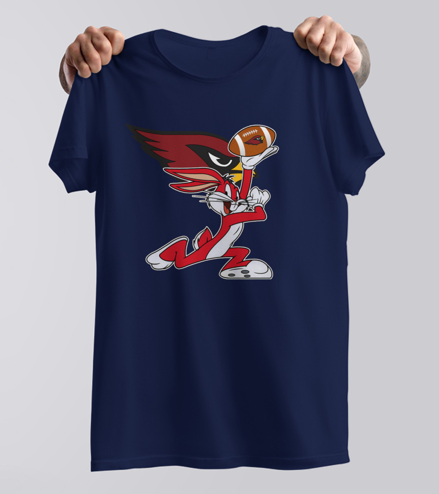 Arizona Cardinals Bugs Bunny Football Chiefs T-Shirt