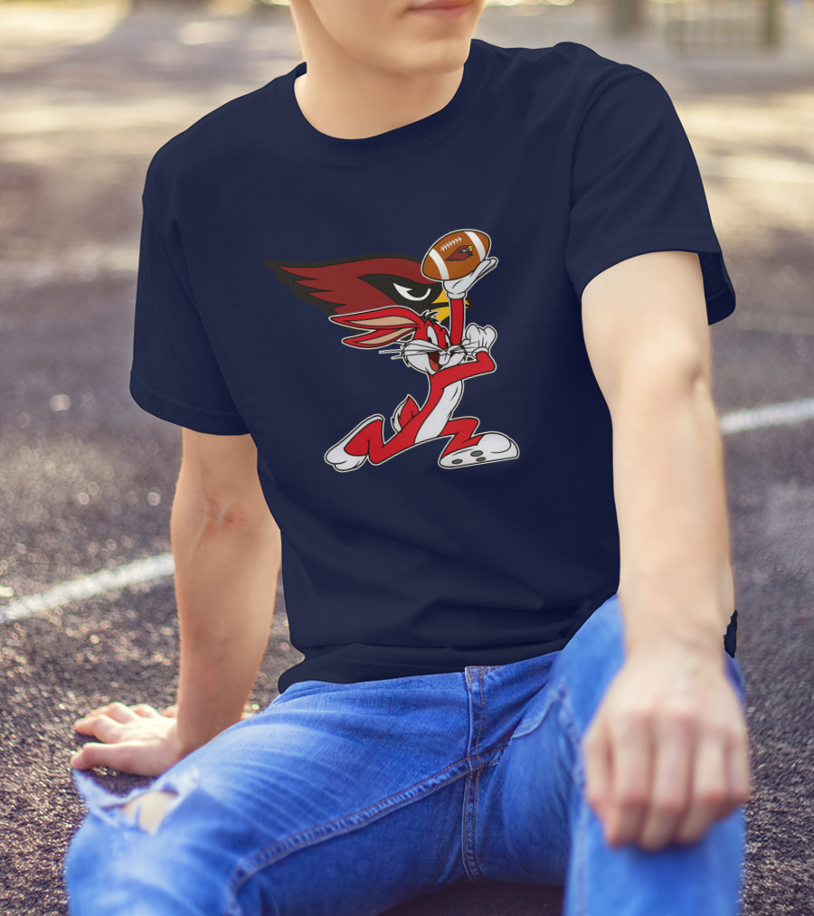Arizona Cardinals Bugs Bunny Football Chiefs T-Shirt