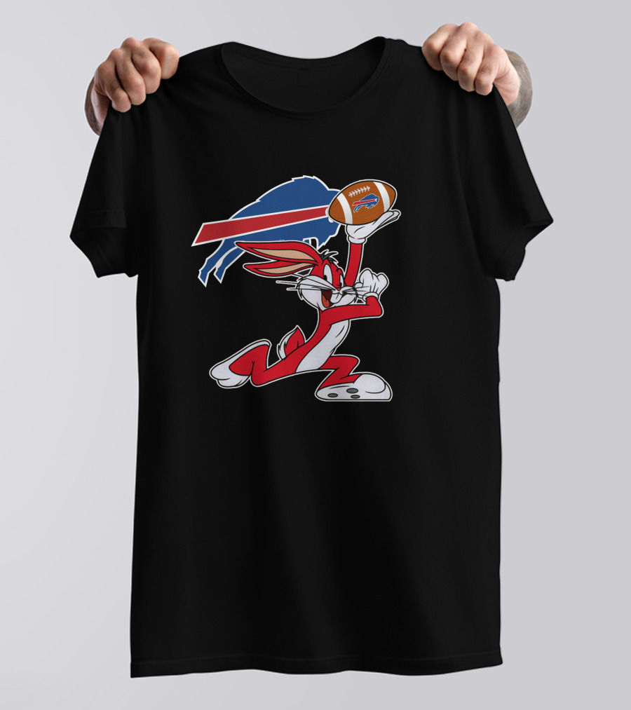 Buffalo Bills Bugs Bunny Football Chiefs T-Shirt