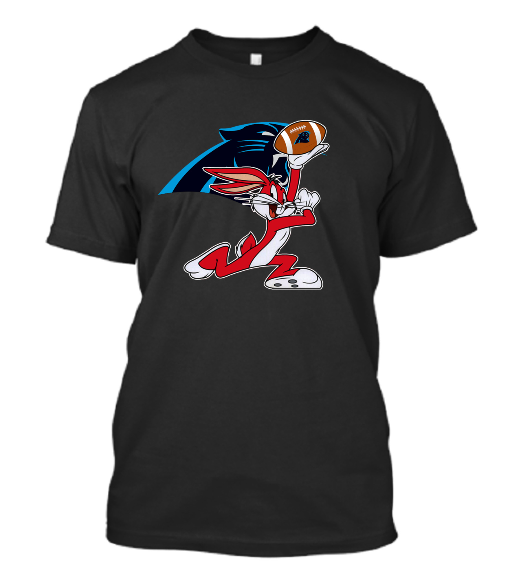 Carolina Panthers Bugs Bunny Football Chiefs T-Shirt