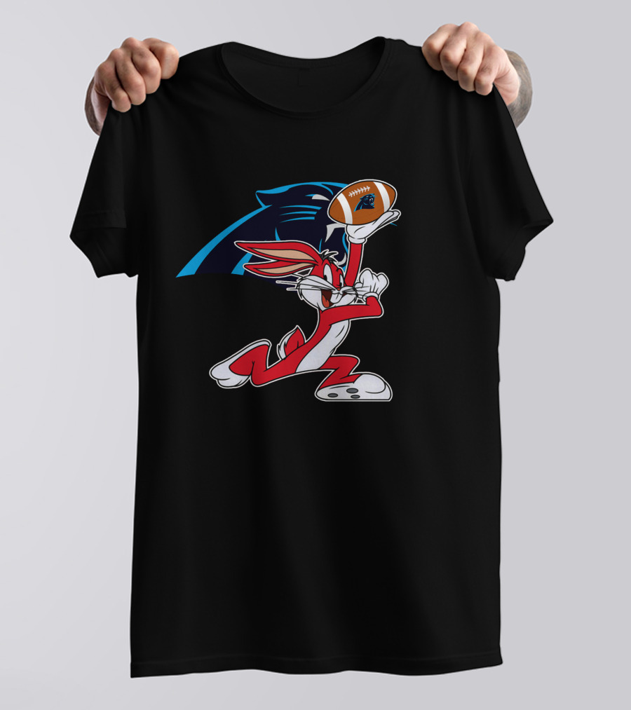 Carolina Panthers Bugs Bunny Football Chiefs T-Shirt