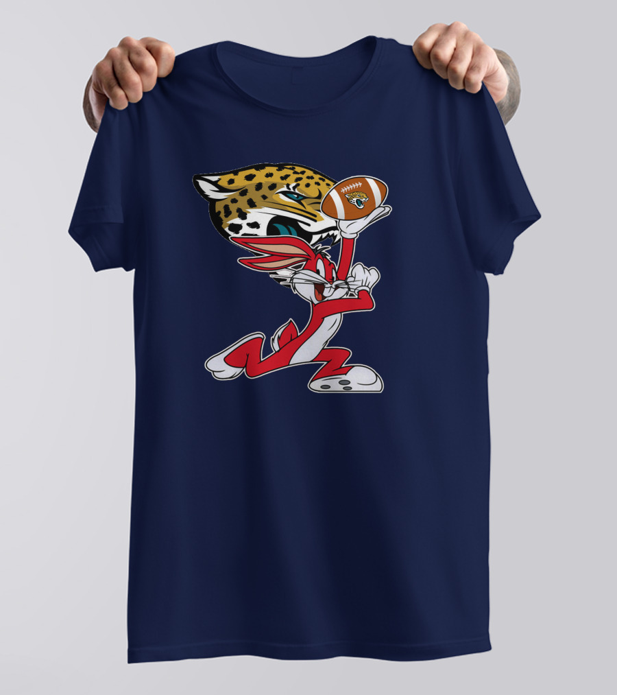 Jacksonville Jaguars Football Bunny Chiefs Collaboration T-Shirt