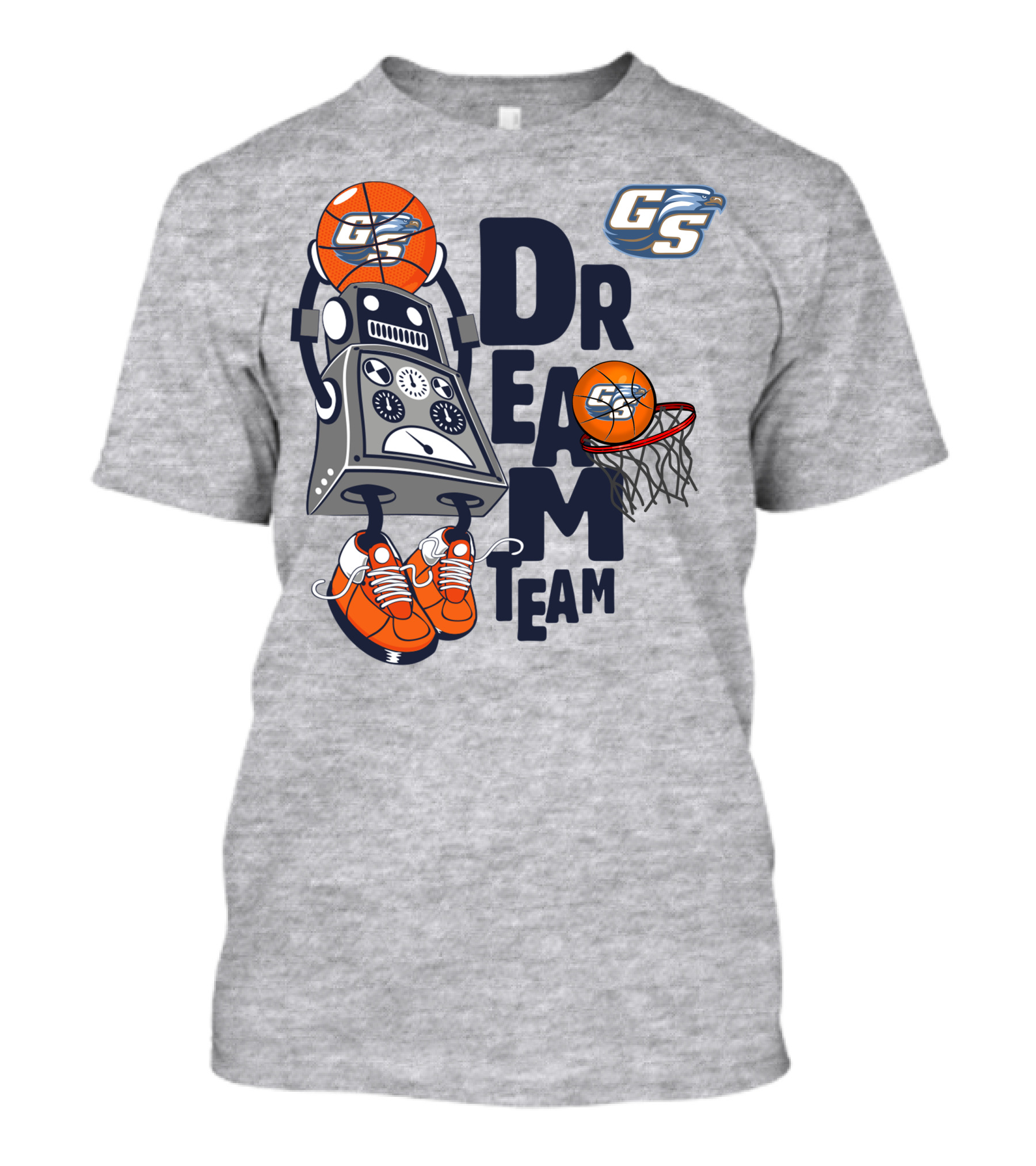 Gs Basketball Robot Dream Team T-Shirt