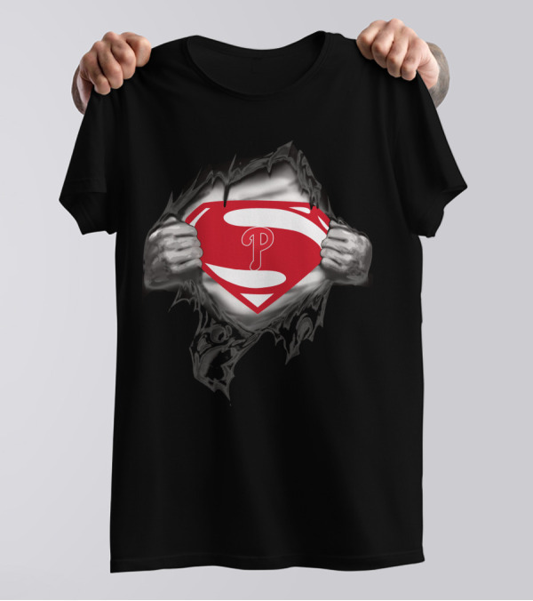 Philadelphia Phillies Superman T-Shirt