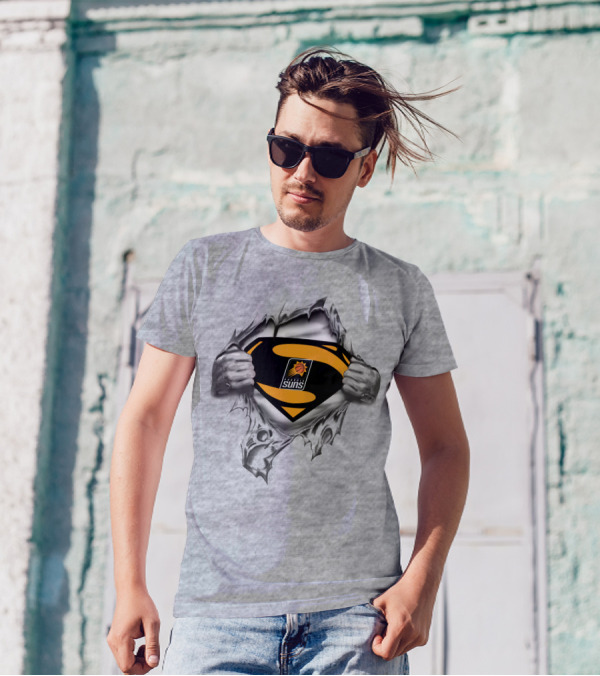 Phoenix Suns Superman Logo Fan T-Shirt
