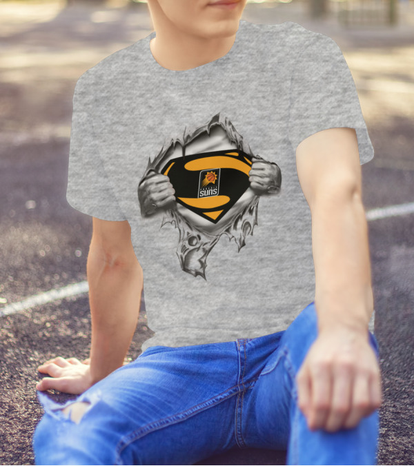 Phoenix Suns Superman Logo Fan T-Shirt