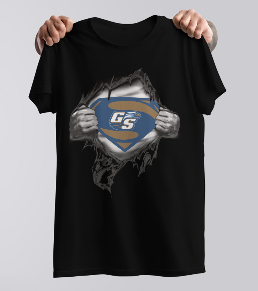 Georgia Southern GS Eagle Superhero Emblem T-Shirt
