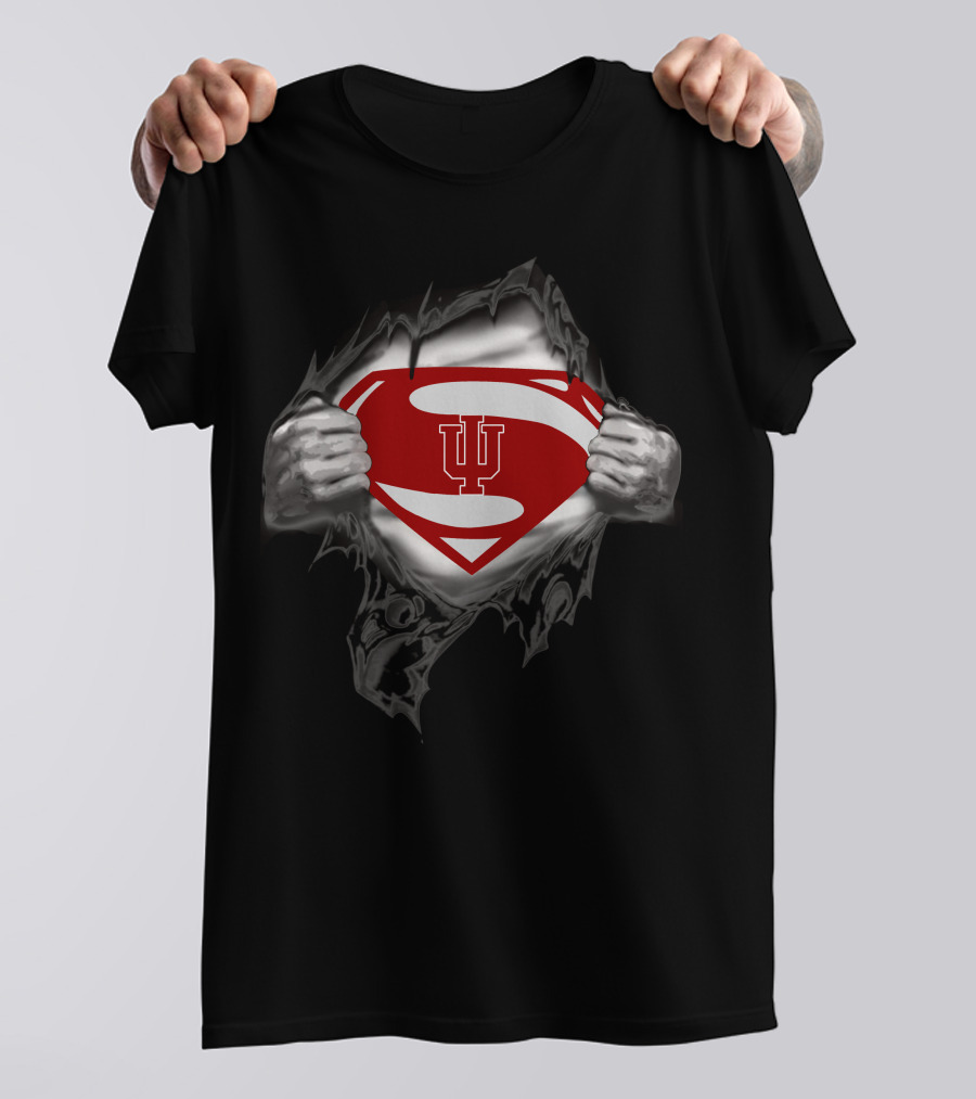 Indiana University Super Man T-Shirt