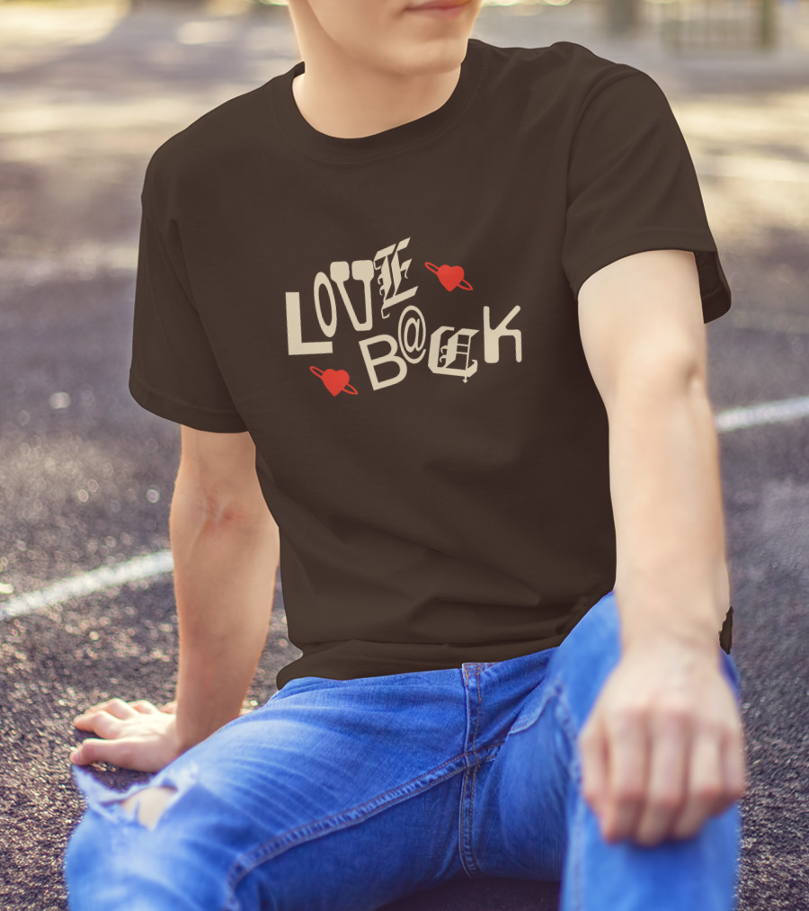 Why Don't We Merch Love Back Cupid Hearts T-Shirt