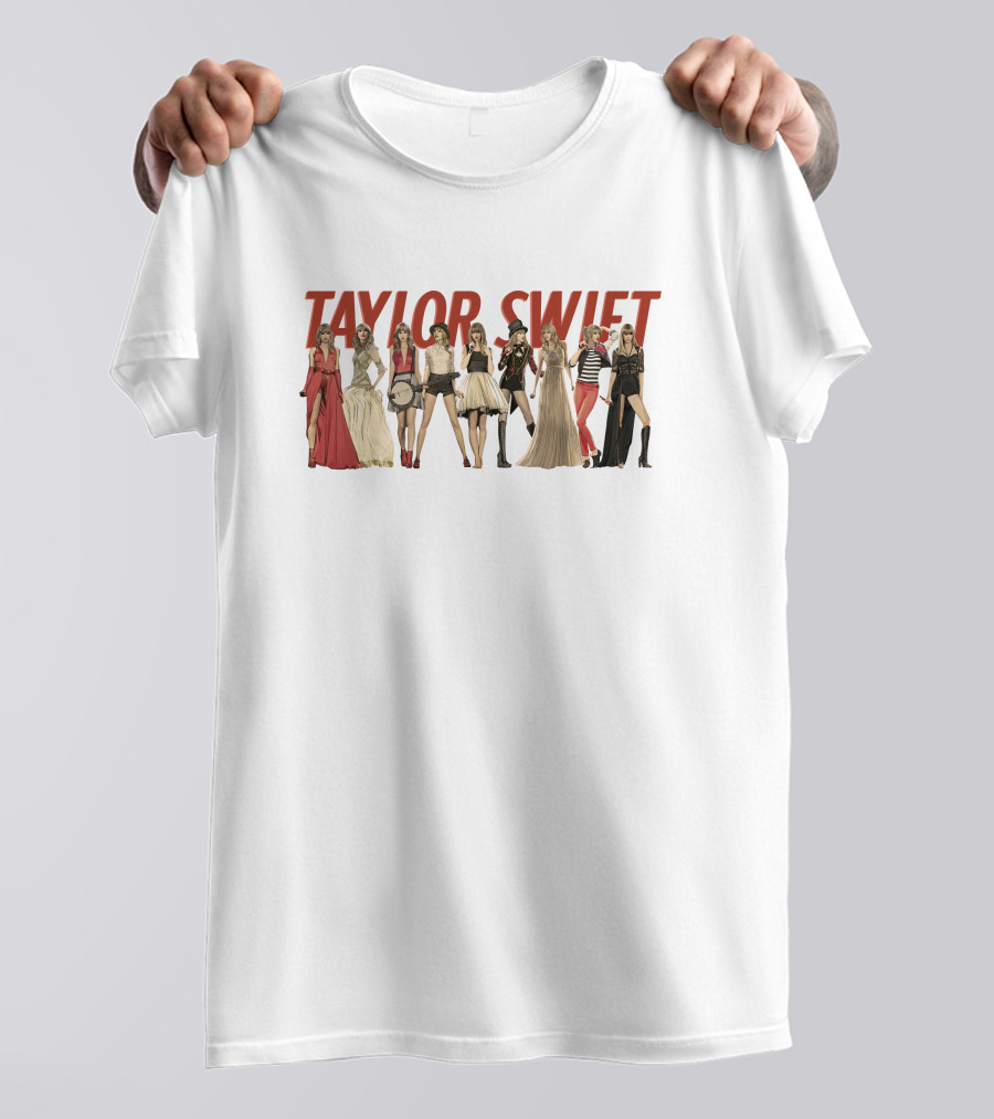 Taylor Swift Red Taylor's Version Eras Outfits T-Shirt