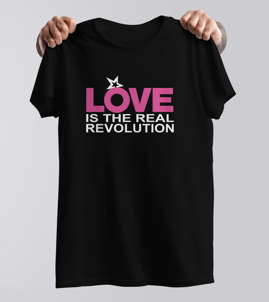 Alessia Pancotti Love Is The Real Revolution Star T-Shirt
