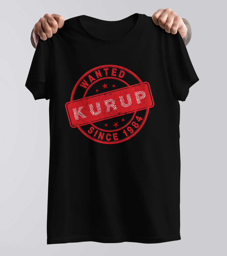 Mydesignation Merch Kurup Wanted Stamp Since 1984 T-Shirt