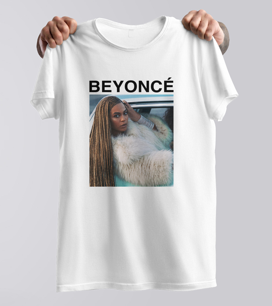 Beyoncé In Fur Coat Looking Powerful T-Shirt