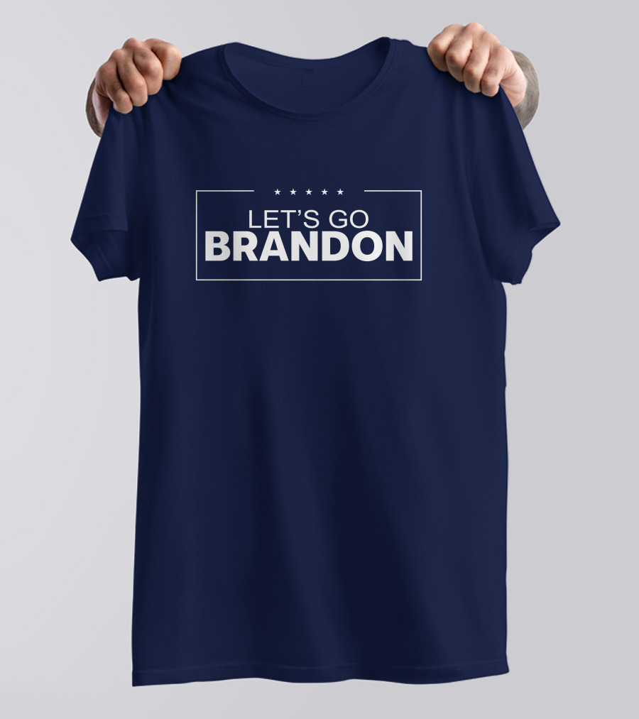 Liz Harrington Let's Go Brandon Stars Emblem T-Shirt