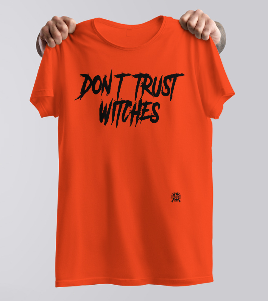 Don't Trust Witches Jack Posobiec Bring Ammo Text T-Shirt