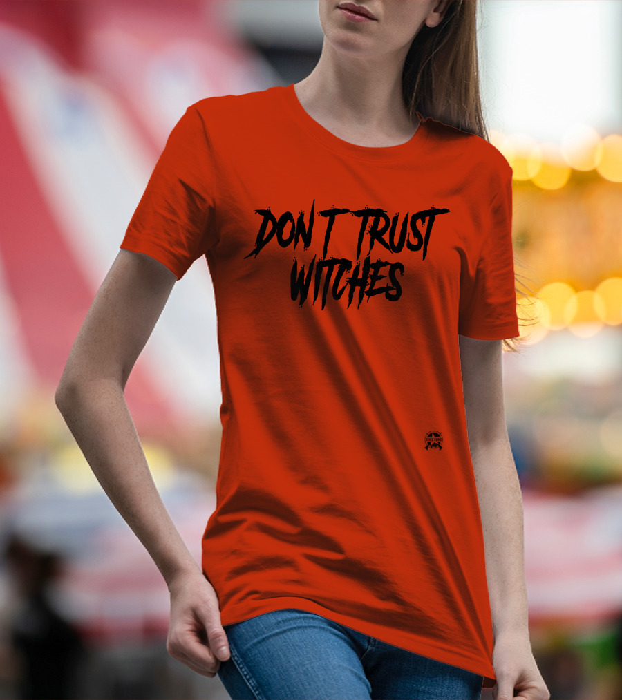 Don't Trust Witches Jack Posobiec Bring Ammo Text T-Shirt