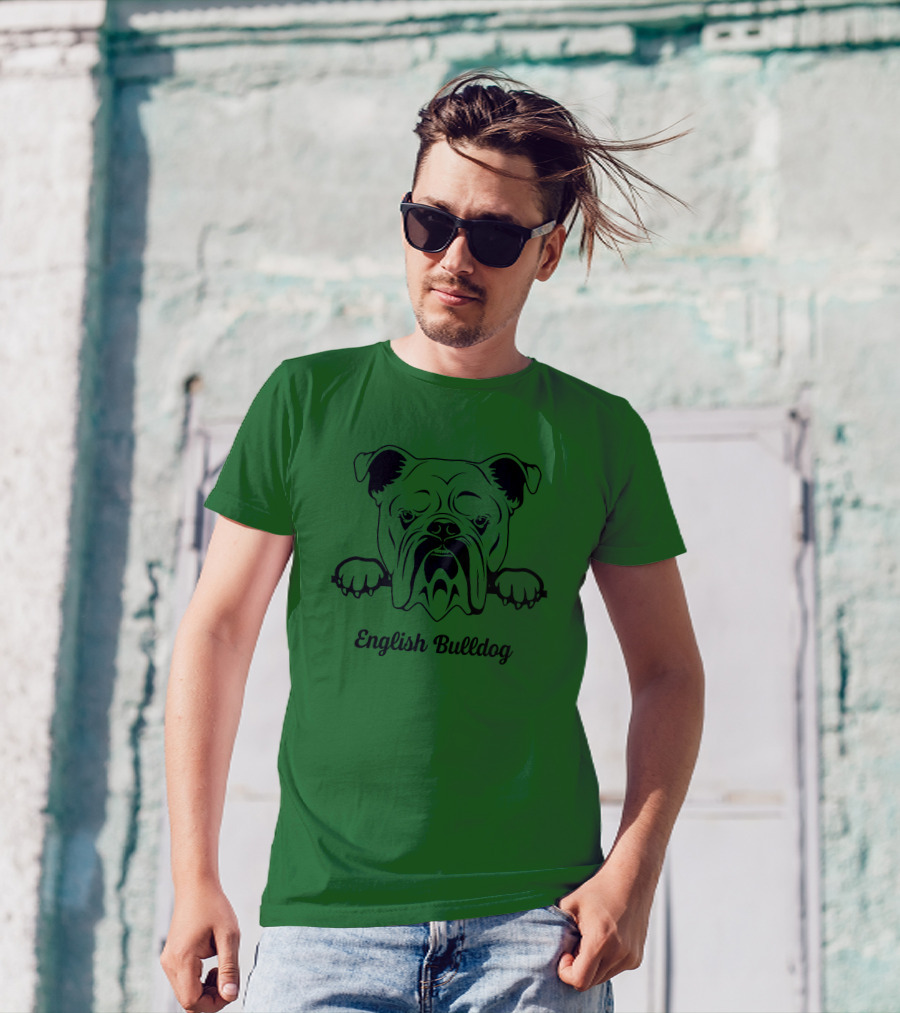 Afterlight Clothing Dog Lover English Bulldog T-Shirt