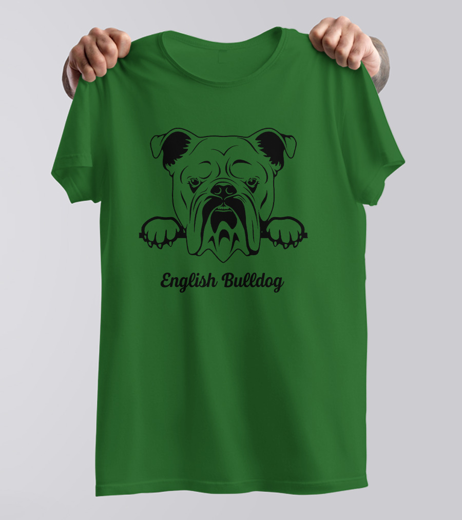 Afterlight Clothing Dog Lover English Bulldog T-Shirt