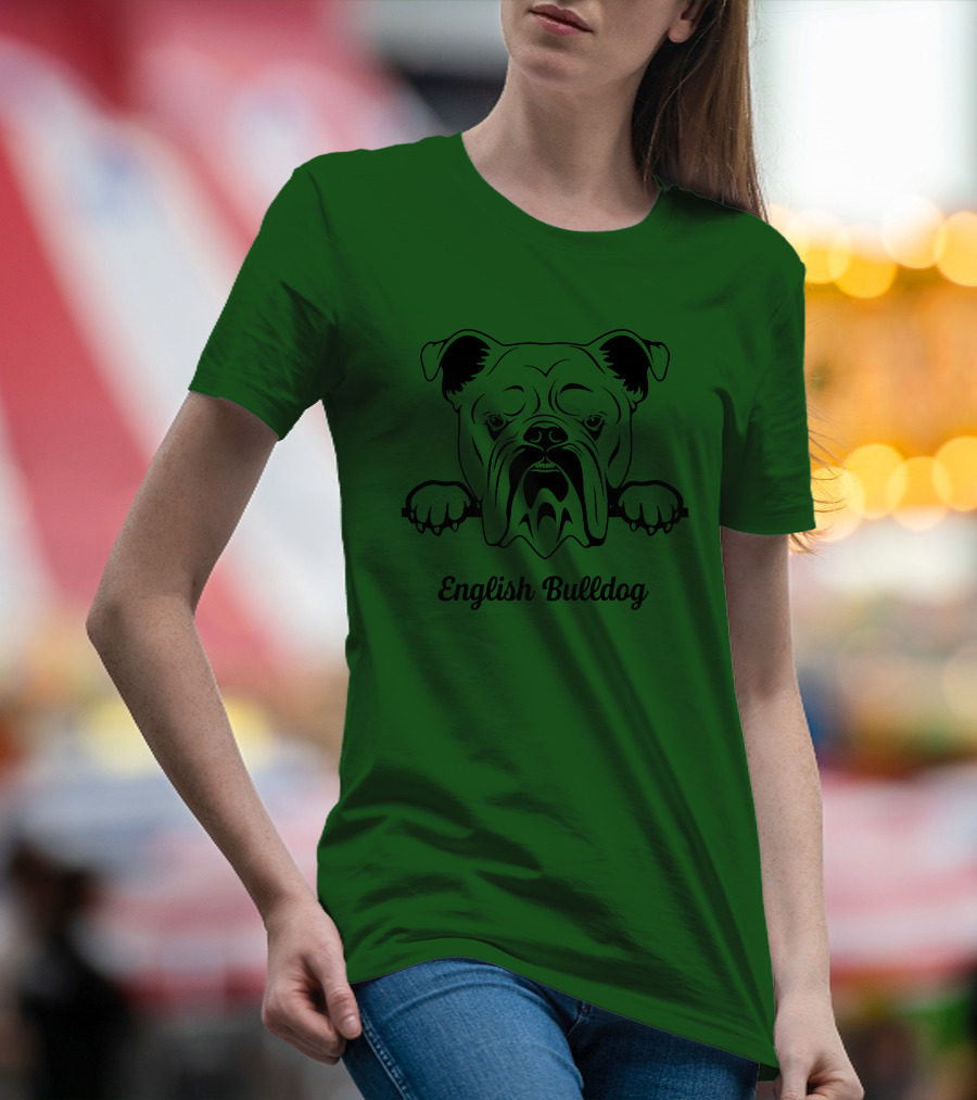 Afterlight Clothing Dog Lover English Bulldog T-Shirt
