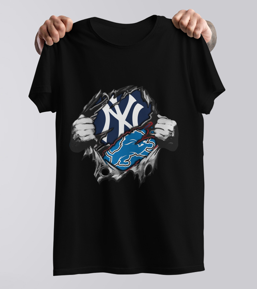 Yankees Lion Symbol Mashup T-Shirt