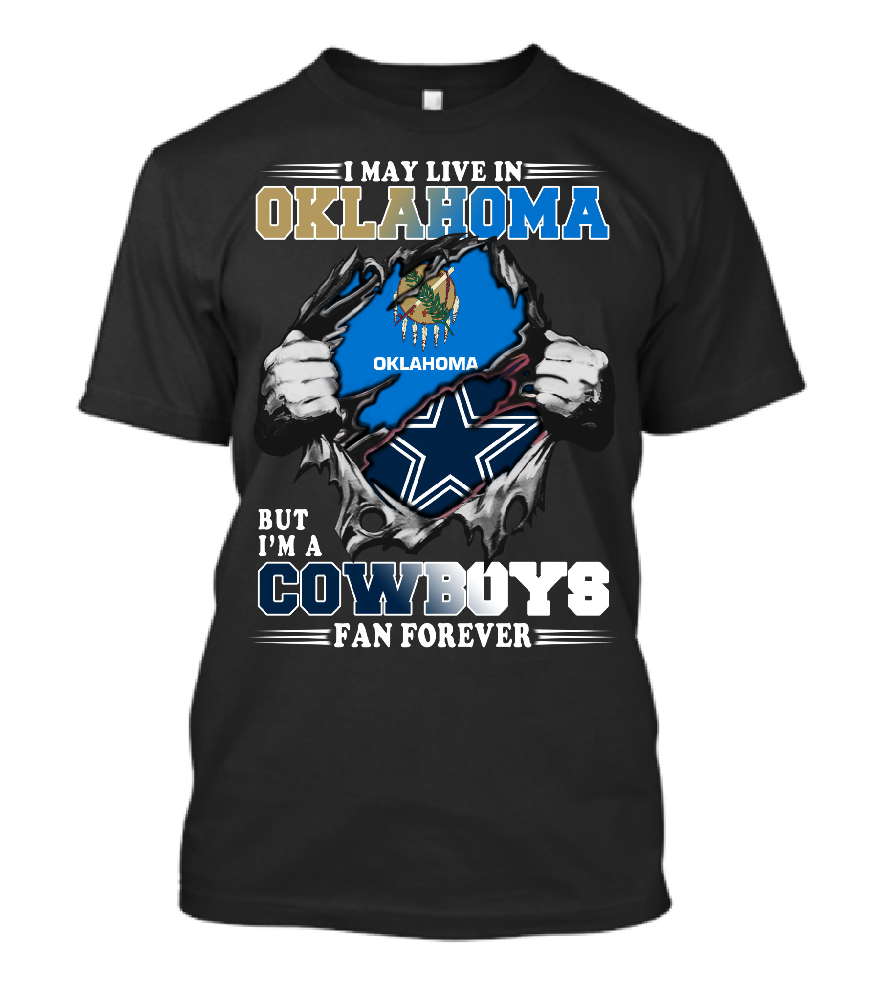 Oklahoma Cowboys Fan Forever Loyalty T-Shirt