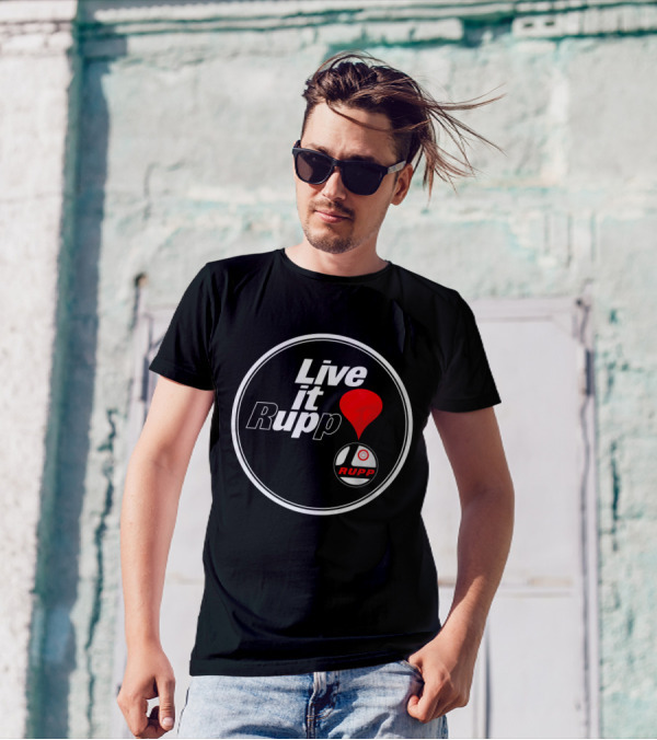 Live It Rupp Vintage Logo Red Balloon T-Shirt