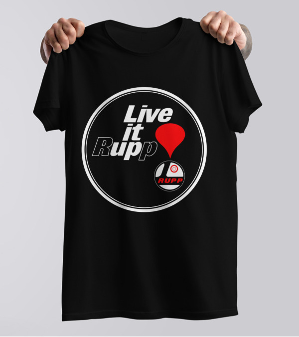 Live It Rupp Vintage Logo Red Balloon T-Shirt
