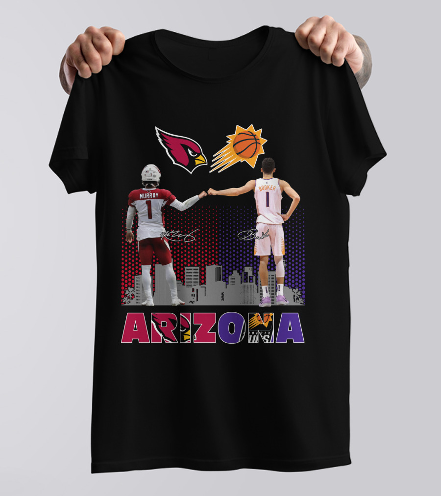 Arizona Cardinals Suns Murray Booker T-Shirt