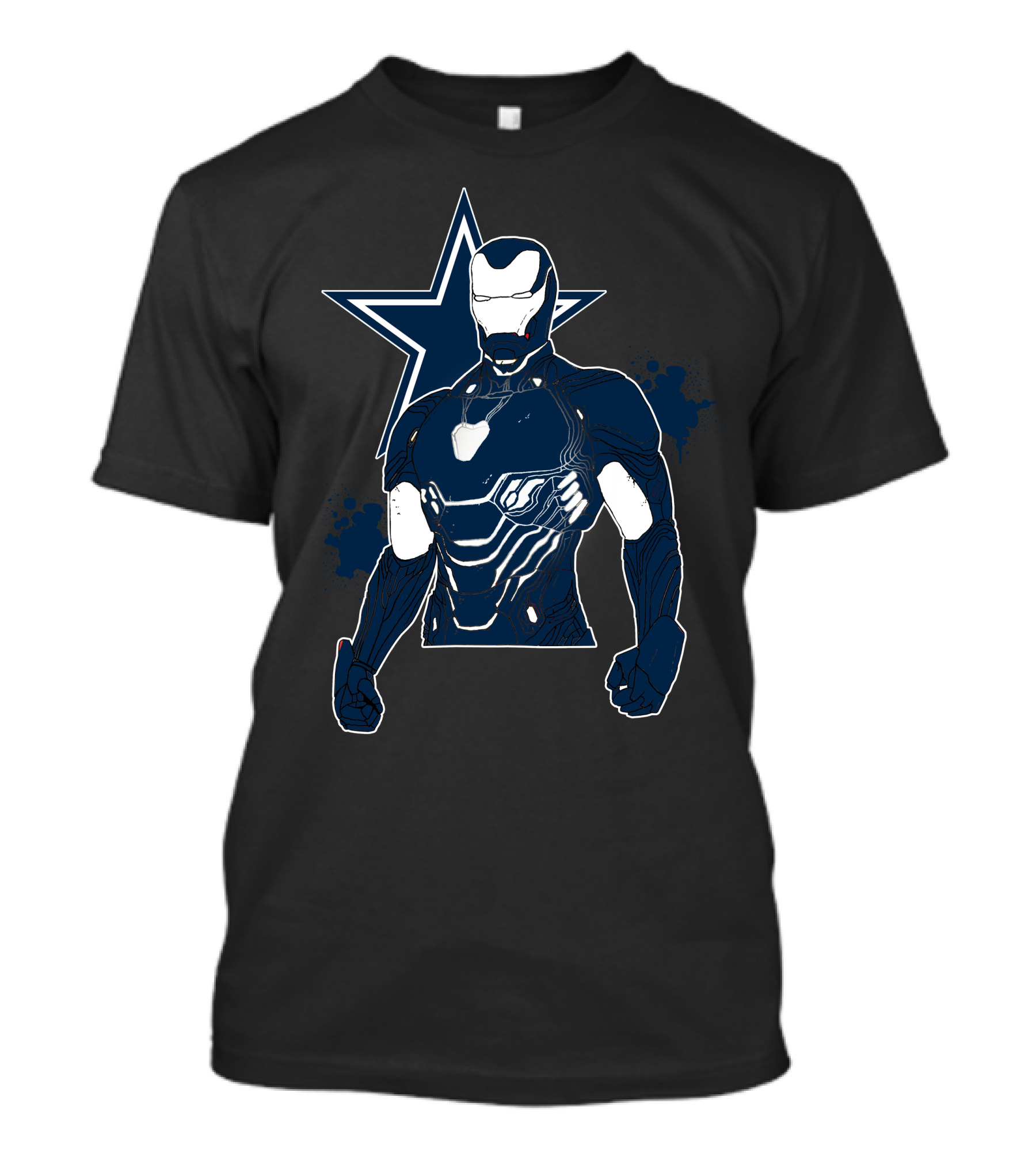 Dallas Cowboys Iron Man Fusion T-Shirt