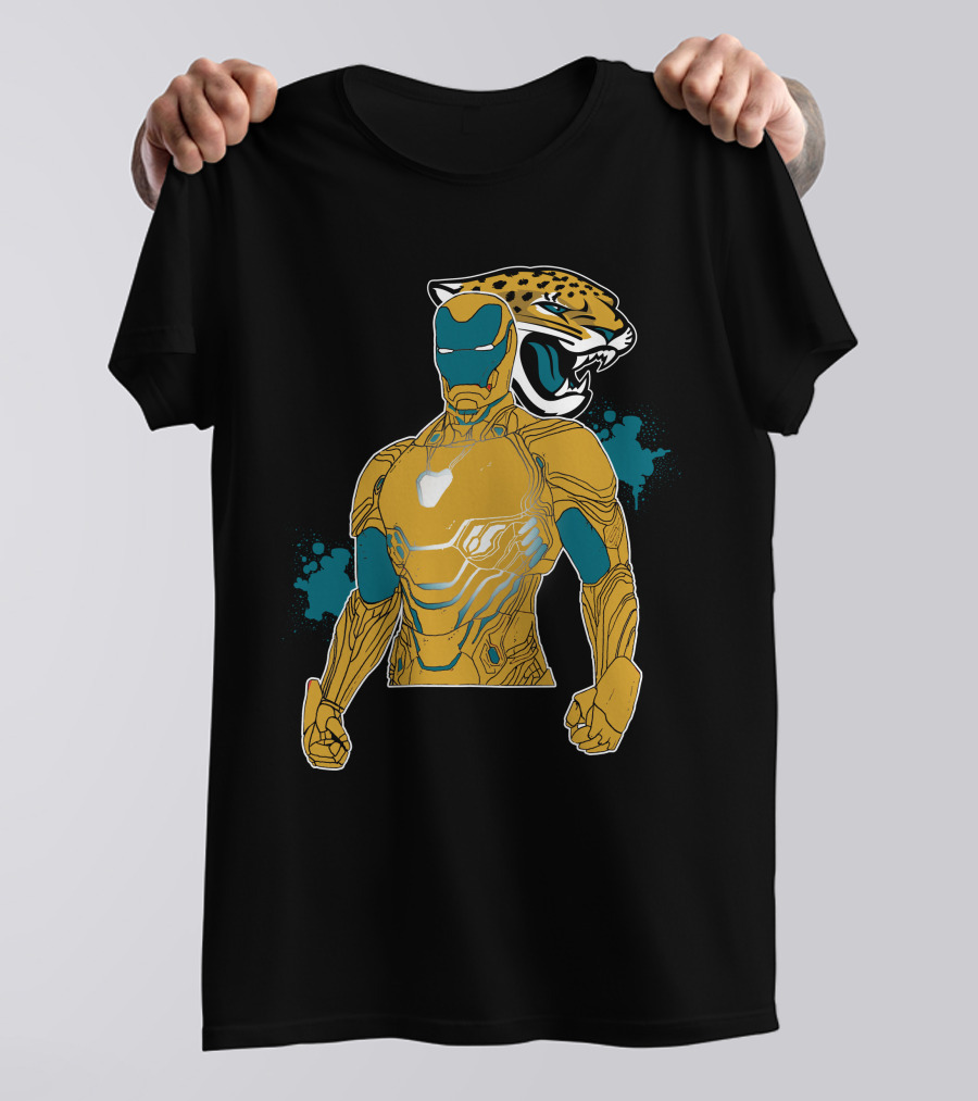 Iron Man Jaguars Crossover T-Shirt