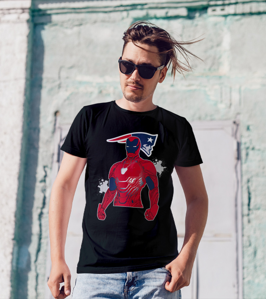 Iron Man Patriots Crossover Fusion T-Shirt