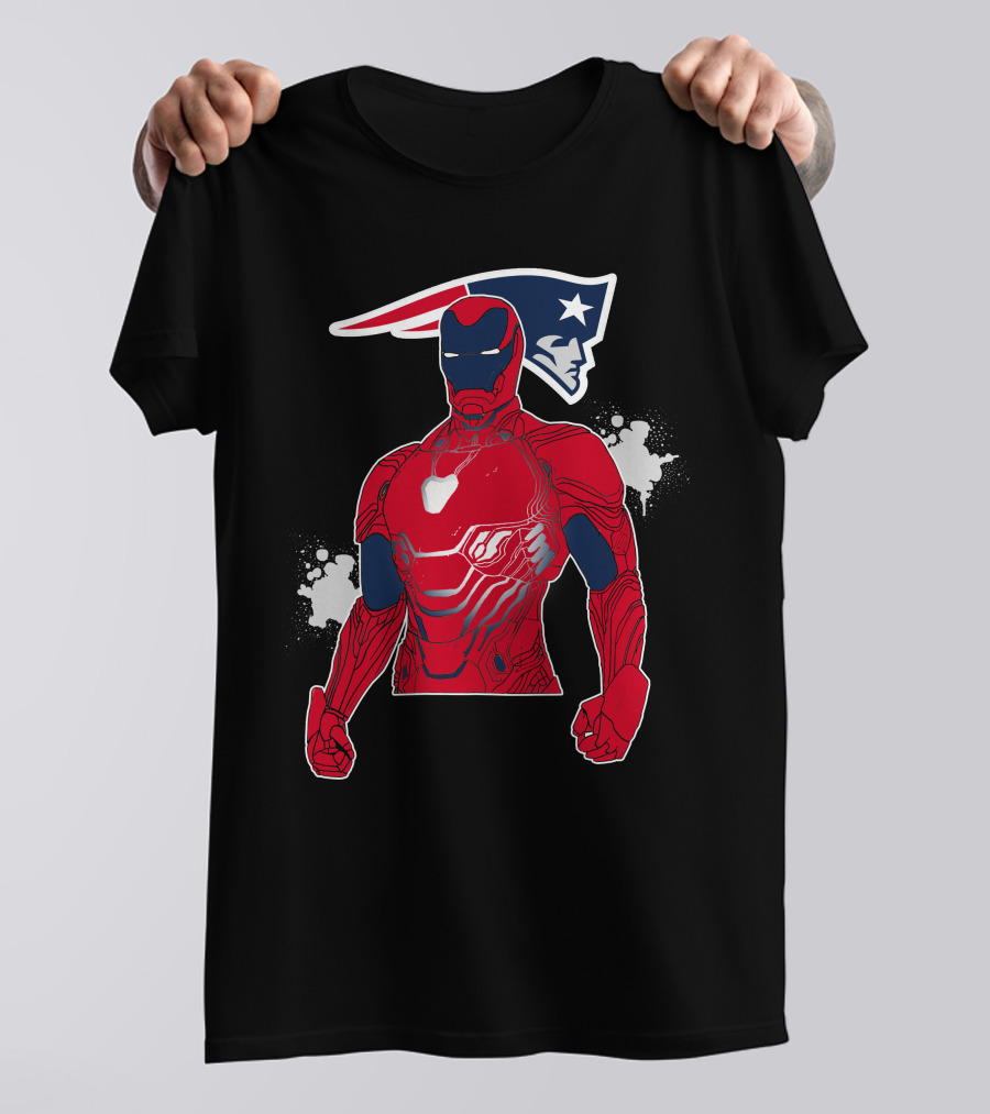 Iron Man Patriots Crossover Fusion T-Shirt