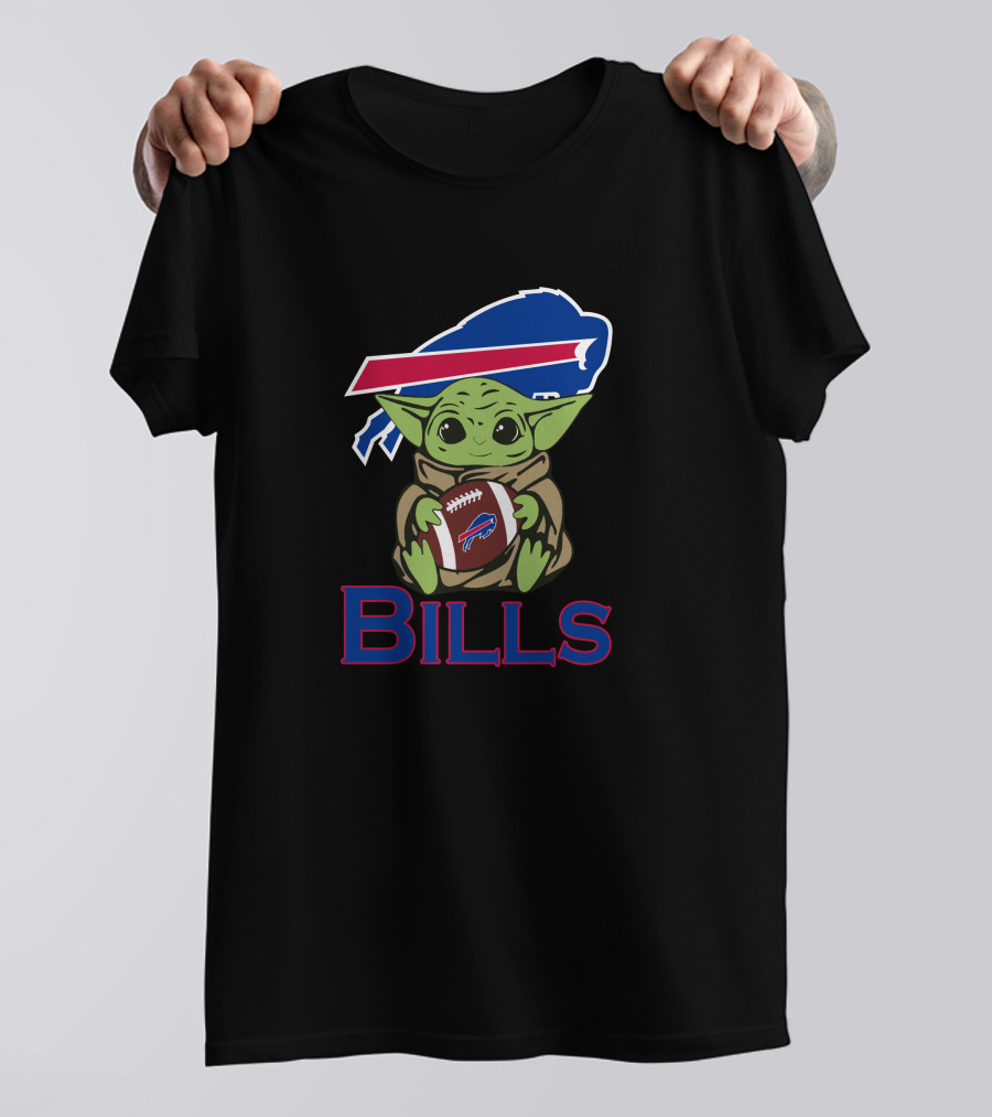 Bills Baby Yoda Star Wars Buffalo Football T-Shirt