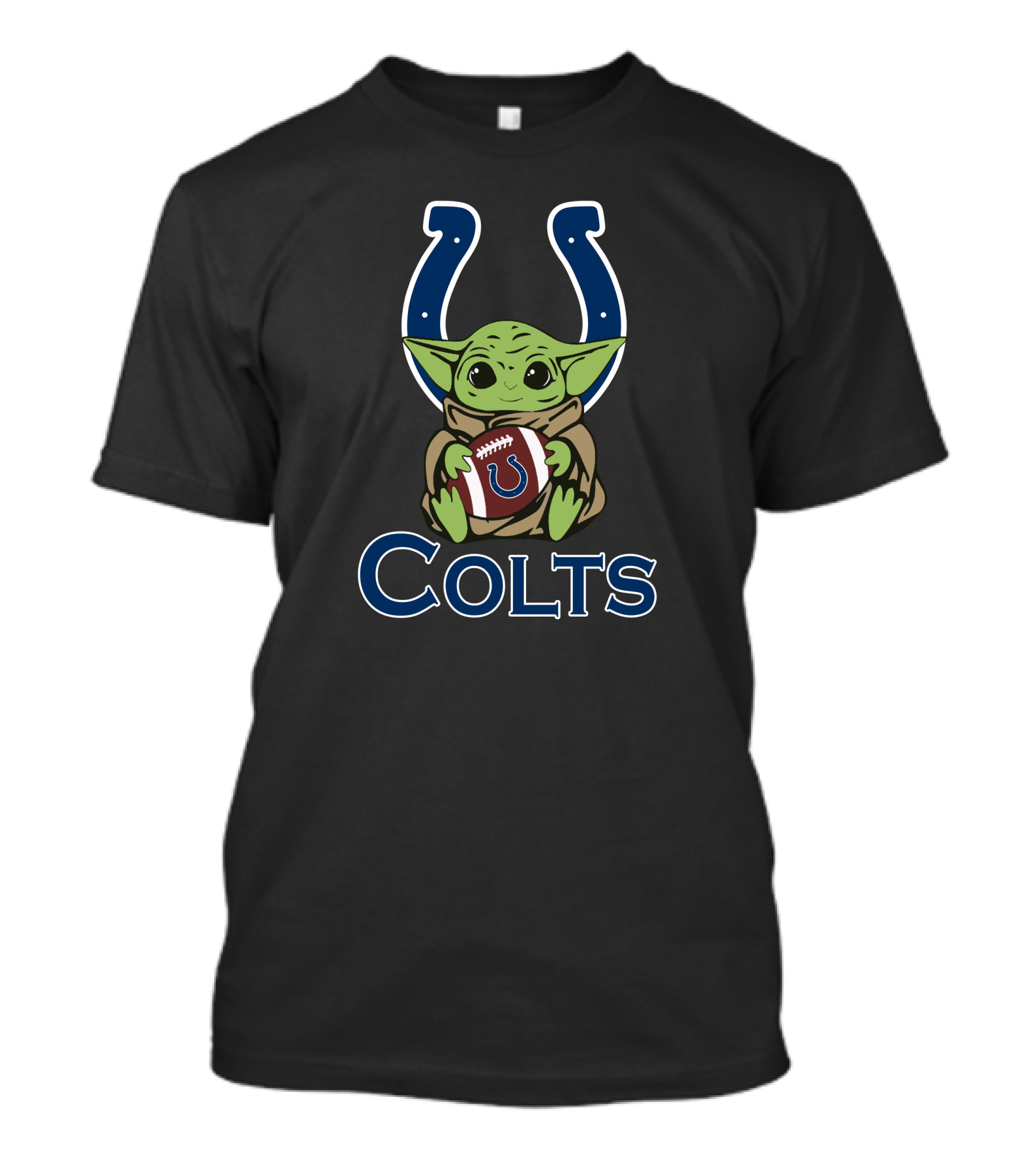 Colts Baby Yoda Star Wars Football T-Shirt