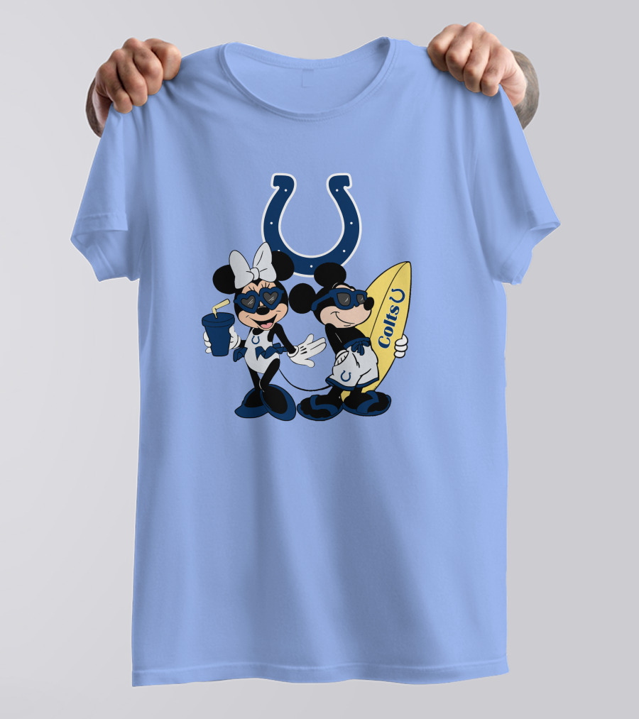 Colts Mickey Happy Vacation Colts U T-Shirt