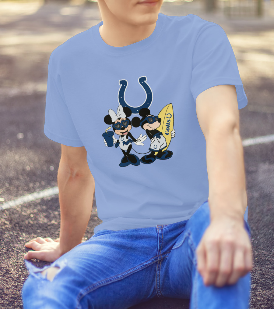 Colts Mickey Happy Vacation Colts U T-Shirt