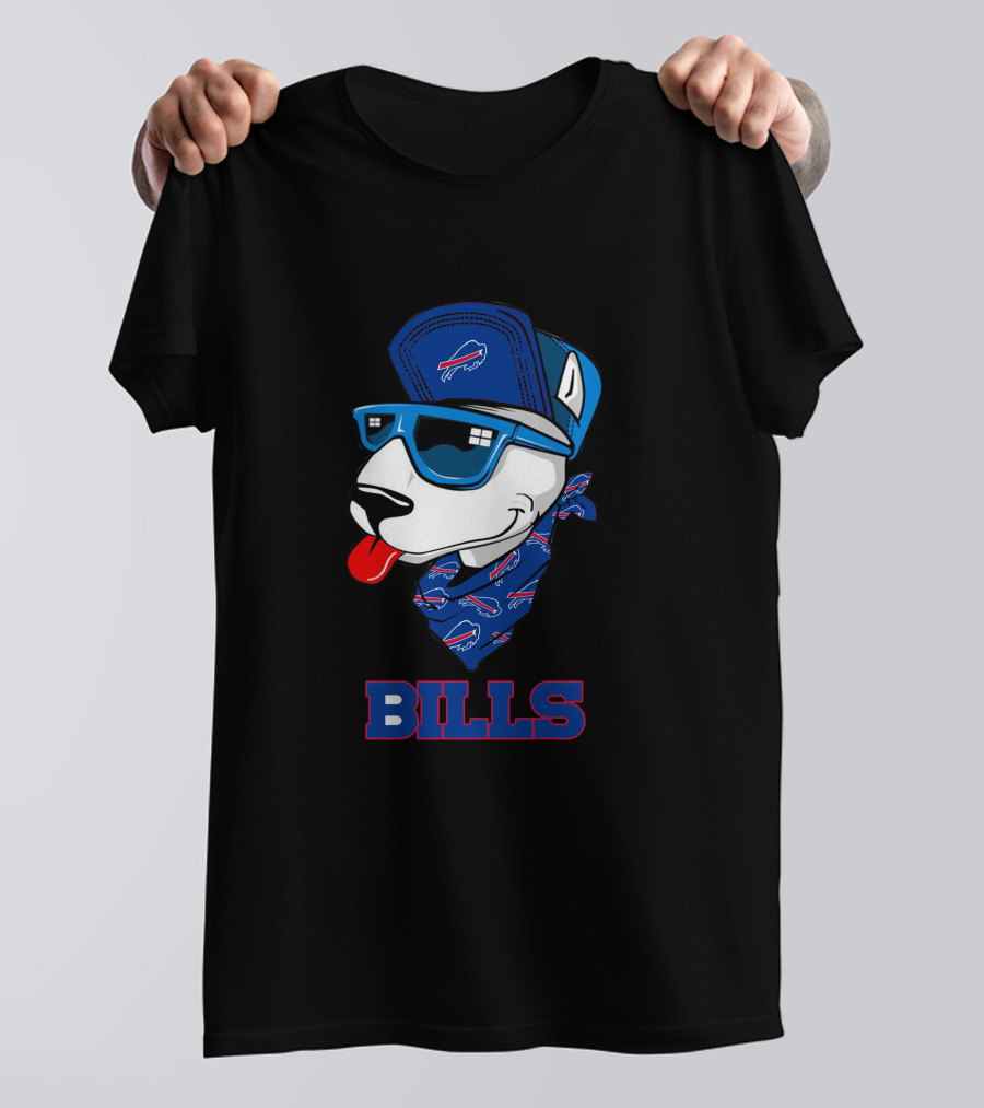 Bills Bull Terrier Cool Buffalo Fan Gear T-Shirt