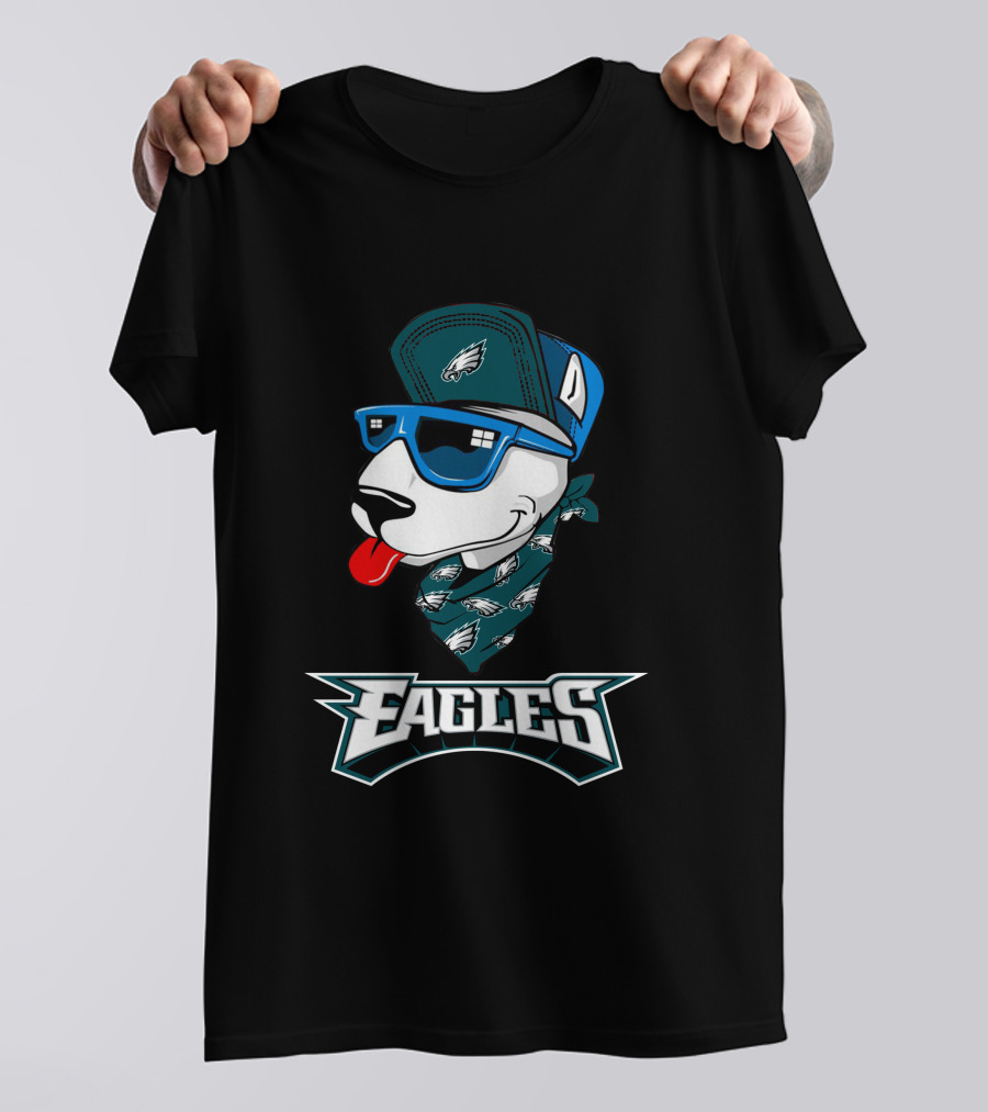 Eagles Bull Terrier Cool Dog Philadelphia Fan Merch T-Shirt